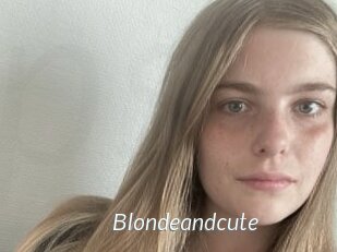 Blondeandcute