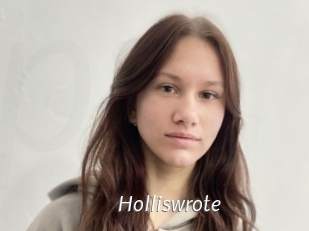 Holliswrote