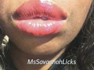 MsSavannahLicks